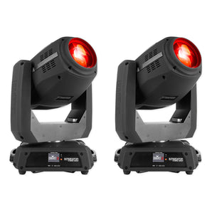 (2) Chauvet DJ Intimidator Hybrid 140SR Moving Head Beam, Spot, Gobo DMX Lights