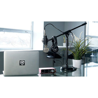RCM01 PC Gaming Twitch Stream Microphone Mic+Shock Mount+Boom Stand