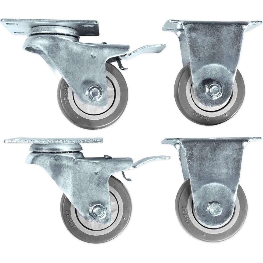 RBG12S + WH4 Caster Wheels Bundle