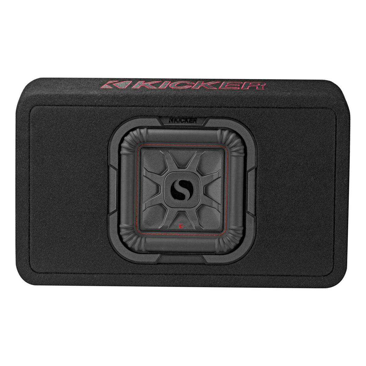 KICKER 46TL7T82 L7T 8" 350w Car Subwoofer Solo-Baric Sub in Slim Box+Amp+Wires