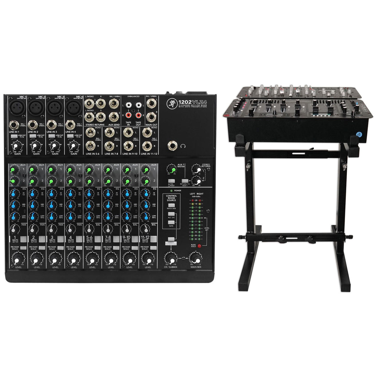 1202VLZ4 Mixer with Portable Mixer Stand