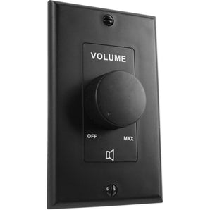 6) Rockville VOL70100 Black 100 Watt 70v Wall Volume Control Zone Controllers