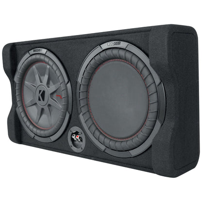 KICKER 48TRTP122 TRTP 12" 1000w Down Firing Subwoofer Enclosure+Passive Radiator