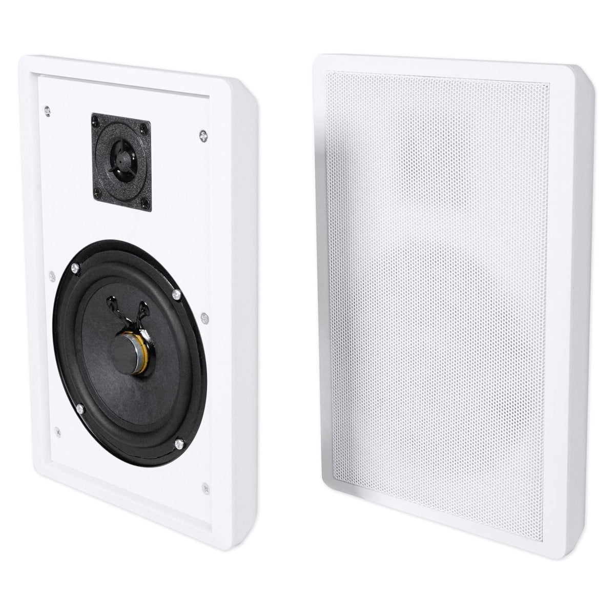 Technical Pro DV4000 4000W Home Theater DVD Receiver w/(4) 5.25" White Speakers