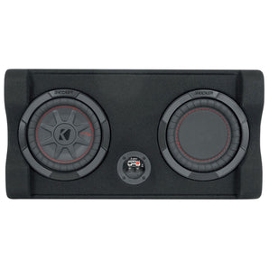 KICKER 48TRTP82 TRTP 8" 600w Down Firing Subwoofer+Enclosure+Passive Radiator