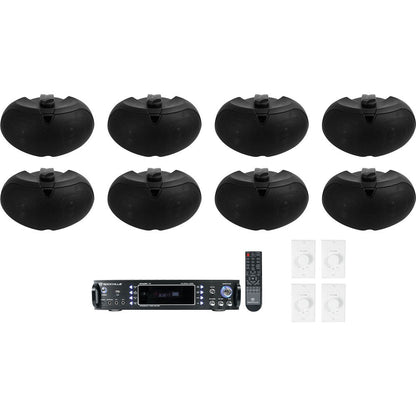 RPA60BT + D4-16 Black 8-Pack + VOL850 4-Pack