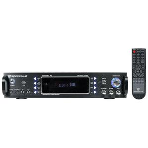 RPA60BT Home Theater Bluetooth Receiver+10 Band Eq+8" Black Ceiling Speakers