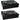 (2) ProX T-TTBL Turntable Cases For Numark/Stanton/Technics/Pioneer PLX1000