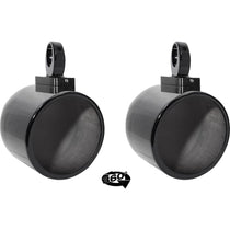 MAC90B 8" Black Speaker Pods + MAC360B Surface Mount Bundle