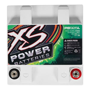 XS Power PS925L 2000A Amp 12V Power Cell AGM Car Audio Battery 1000W / 2000W