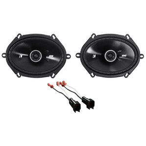 Kicker 6x8" Front Factory Speaker Replacement Kit For 2007-2008 Ford F-150