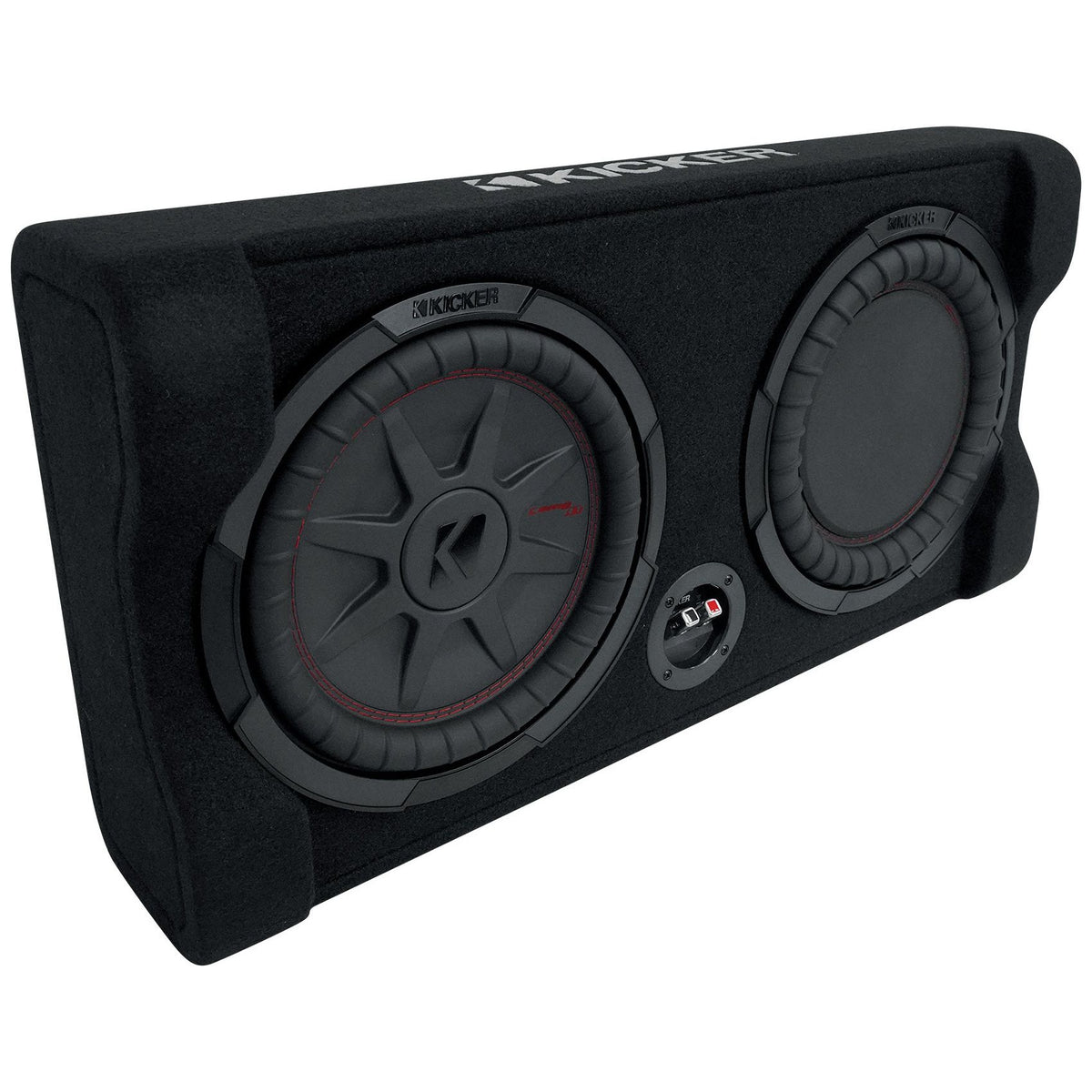 48TRTP102 10" Down-Firing Subwoofer + Amplifier + Wire Kit Bundle