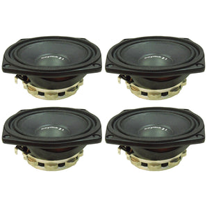 (4) Beyma PRO6WND 6.5" 300 Watt Mid-Bass / Midrange Car Audio Speaker