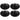 (4) Rockville D4-8 Black Dual 4" Wall Mount Swivel Outdoor Home Patio Speakers