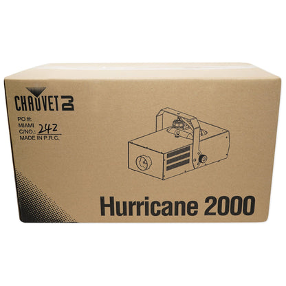 Chauvet DJ Hurricane 2000 Professional DMX Fog Machine Fogger W/ Built-In Timer