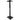 Rockville 37” Black Steel Studio Monitor Speaker Stands For Rockville APM6W