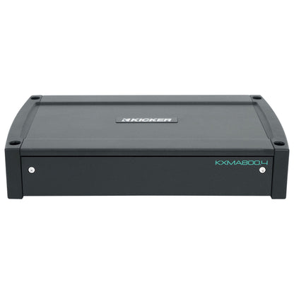 KICKER 48KXMA8004 800 Watt 4-Channel Marine Boat Amplifier Class D Amp KXMA800.4