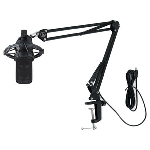 Audio Technica AT4040 Recording Condenser Microphone Studio Mic+Case+Boom Arm