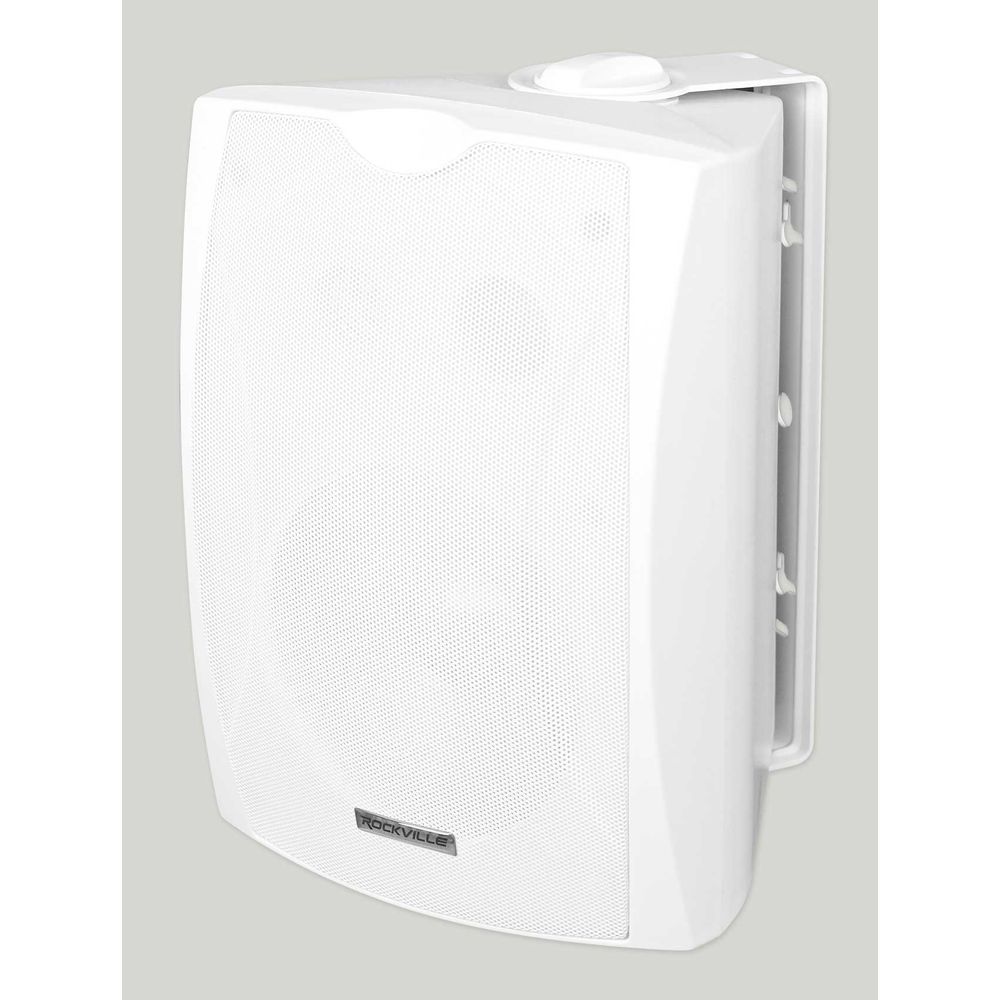 WET-6W White 6-Pack + RCS180-6 Amplifier Bundle