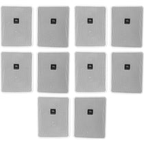 Control 25-1-WH 5.25" 70V Wall Speakers, Set of 10