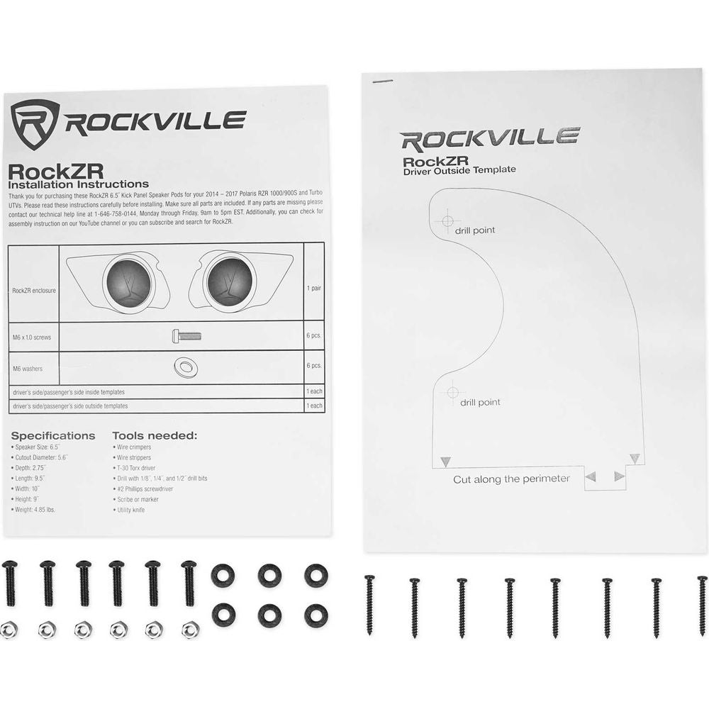 RockZR+ 2-Pair RKL65MBW+MAC65B+MAC INSERT RZR