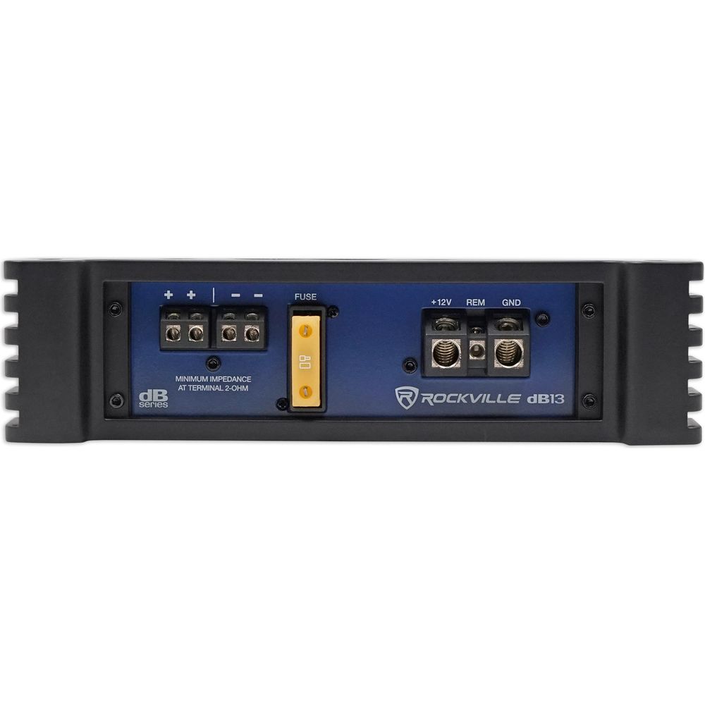 dB13 Mono Amplifier + 4 AWG Amp Wiring Kit Bundle