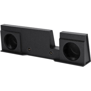 Dual 10" Sealed Subwoofer Sub Box Enclosure For 04-08 Ford F150 Xcab SuperCrew