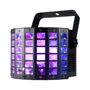 American DJ ADJ MINI DEKKER RGBW LED DMX Multi-Beam Derby/Strobe Effect Light