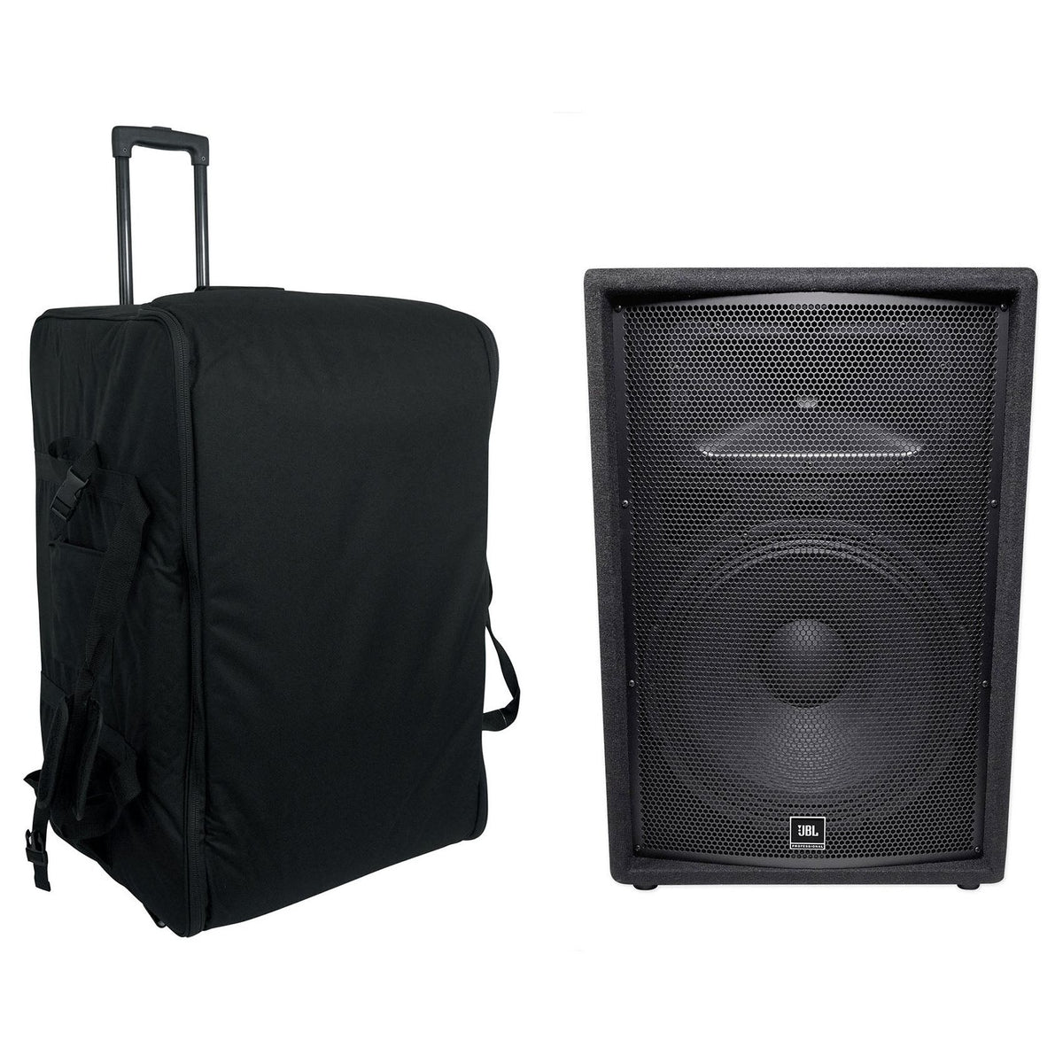 JRX215 Speaker + SB15 V2 Rolling Travel Bag