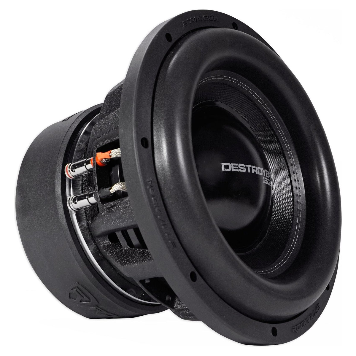 Destroyer 12D2 12" Competition Car Subwoofer+Mono Amplifier+Amp Kit