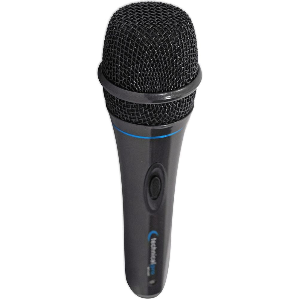(2) MK75 Karaoke DJ Wired Microphones w/10' XLR to 1/4" Cables