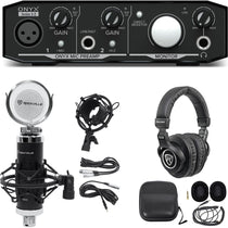 Onyx Artist 1.2 2x2 USB Recording Interface with Studio Mic and Headphones
