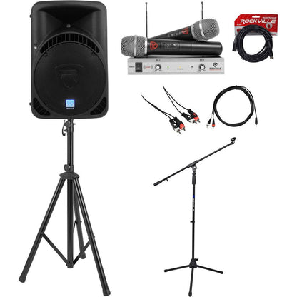 Rockville Pro 15" ipad/iphone/Android/Laptop/TV Youtube Karaoke Machine/System