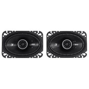 4x6" Kicker DSC Dash Speaker Replacement Kit For 1983-1991 Cadillac Eldorado