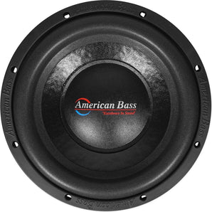 American Bass XO 1044 10" 600 Watt Car Audio Subwoofer DVC 4-ohm Sub XO1044