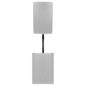 Rockville M20 Threaded Air Assist Subwoofer to Speaker Pole For PreSonus AIR15S