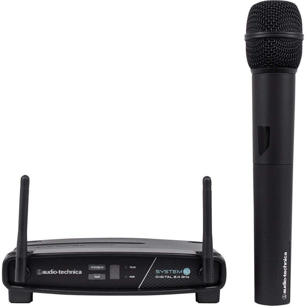 Audio Technica ATW-1102 System 10 Wireless Microphone System w/ Handheld Mic