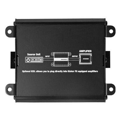 KICKER 46KISLOAD4 Interface to Add Aftermarket Amplifier to Factory Audio System
