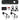 Mackie+Samson Podcast Podcasting Bundle w/ Interface+(2) Mics+(2) Headphones+Amp
