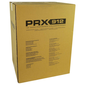 JBL PRX912 12" 1000w RMS Powered DJ PA Speaker w/ DSP+(2) Wireless Microphones