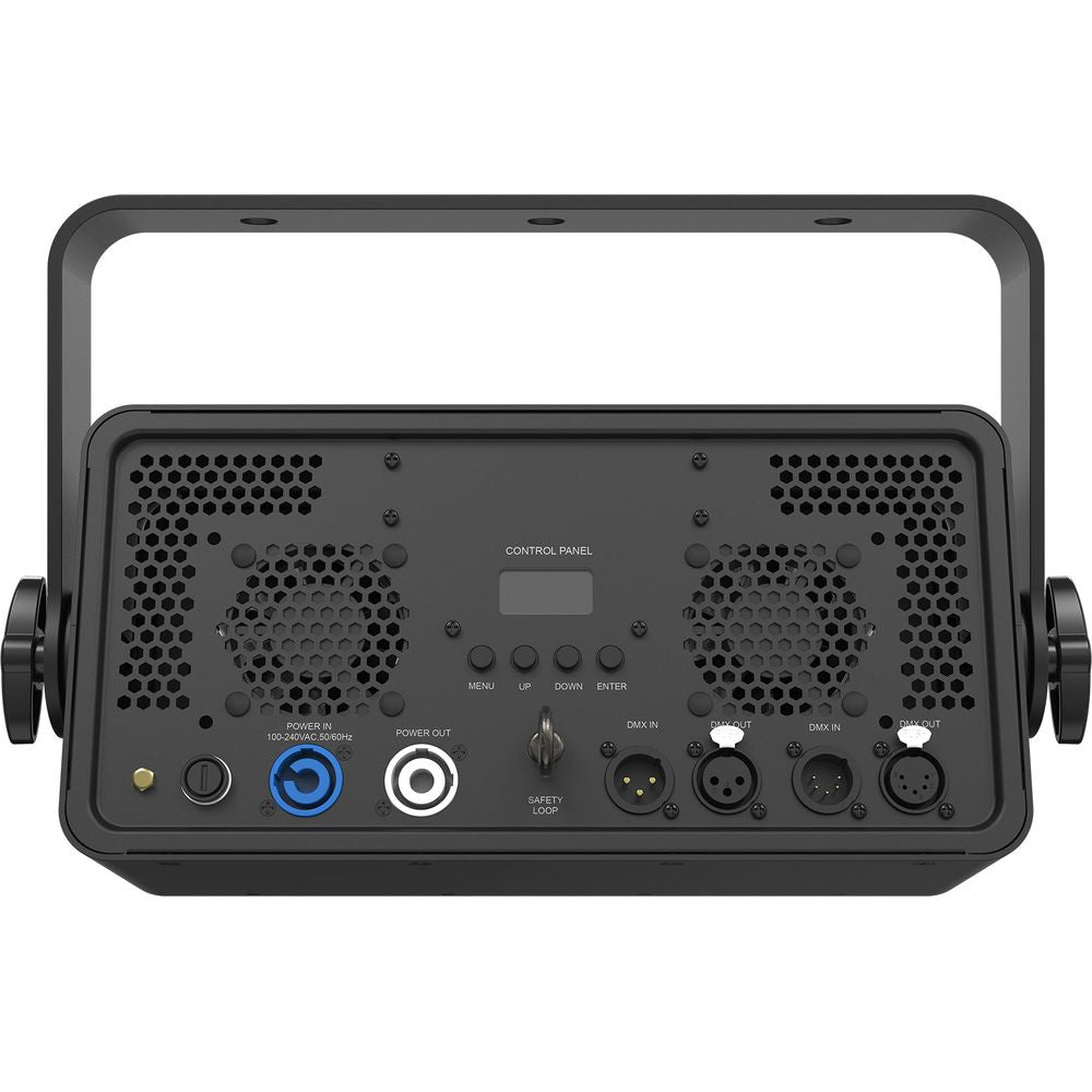 (2) Shocker 2 Blinder Lights + ROCKHAZE 700 Haze Machine Bundle