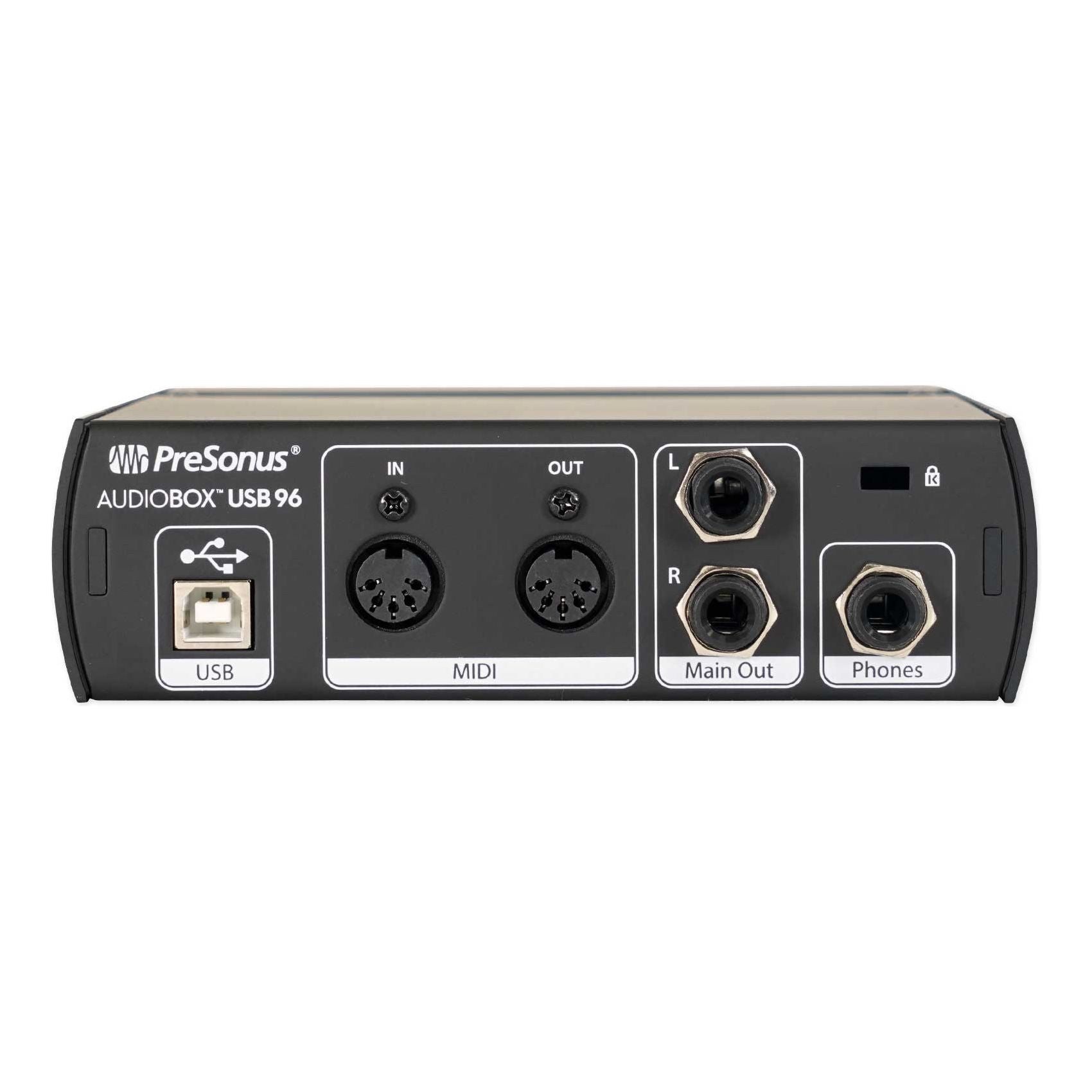 PRESONUS AUDIOBOX 96 Black 2x2 Audio Recording USB Interface 25th Anni ...