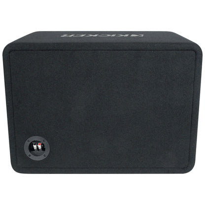KICKER 48VCWR122 CompR 12" 1000w Car Subwoofer+Vented Sub Box Enclosure Comp12