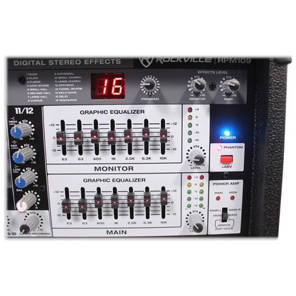RPM109 V2 Mixer + 3-Pack Mics Bundle