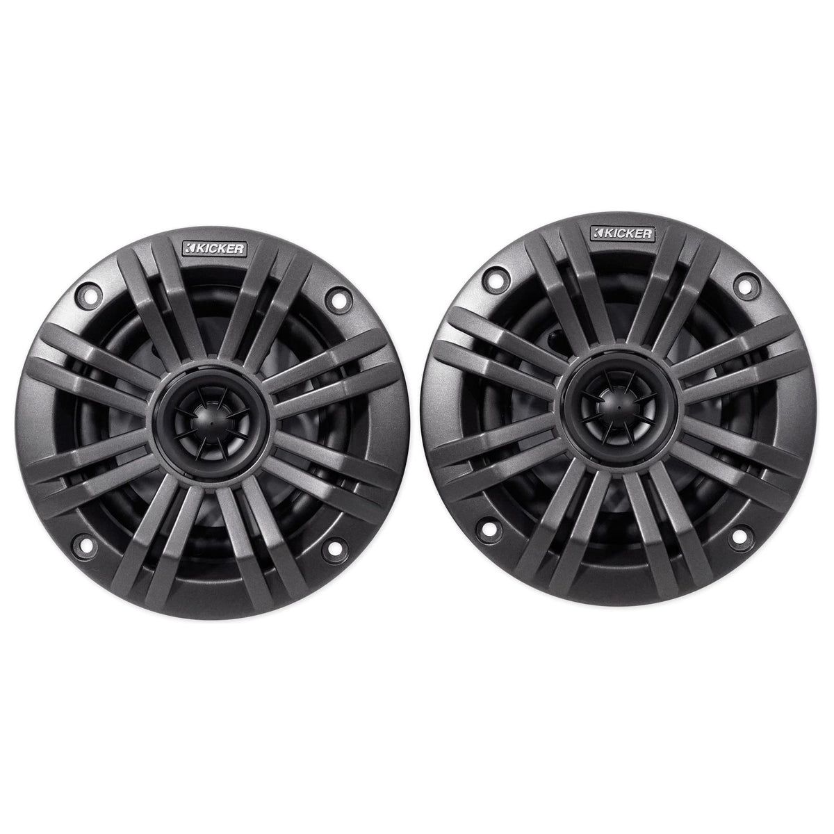 45KM42 4" Speakers + KMMTES Mini Wakeboard Tower Enclosures