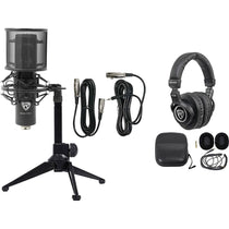 RCM PRO Mic + PRO‑M50 Headphones + RDTS Tripod Bundle