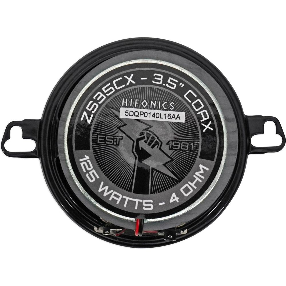 (4) ZS35CX 3.5" Coaxial Car Speakers, 500 Watt Total