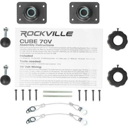 Cube Black 2-Pack + CT80-SUB + RCS80-1 Bundle