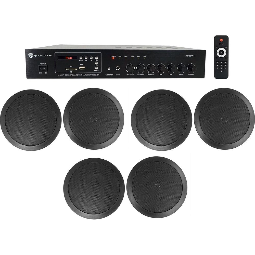 CC65T Black 6-Pack + RCS80-1 Bundle
