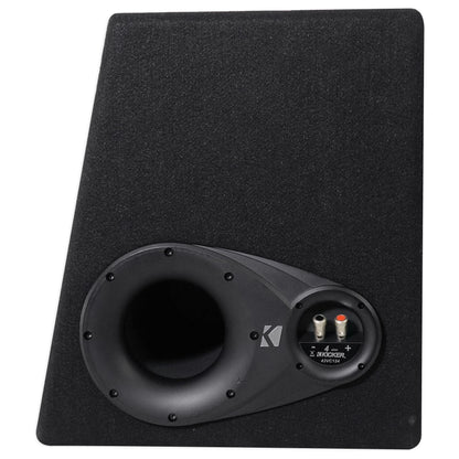 KICKER 43VC124 Comp 12" Subwoofer In Vented Sub Box Enclosure+Amplifier+Amp Kit